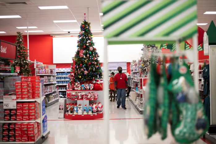 What is the earliest stores should start selling Christmas decorations?